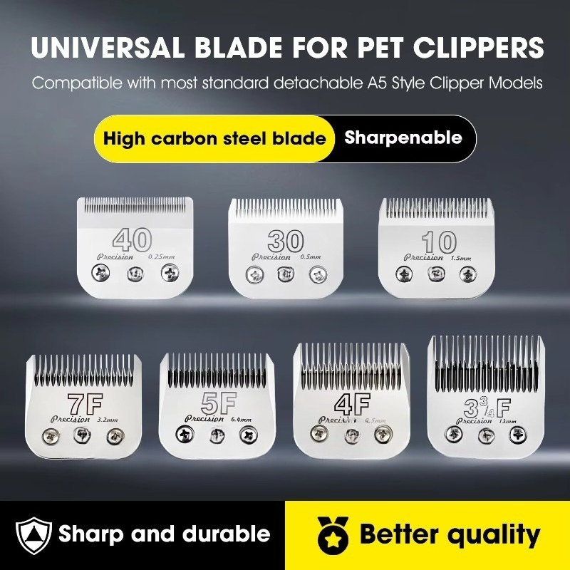 Dog Grooming Clippers - A5 Clipper Blades 10# 30# 40#
