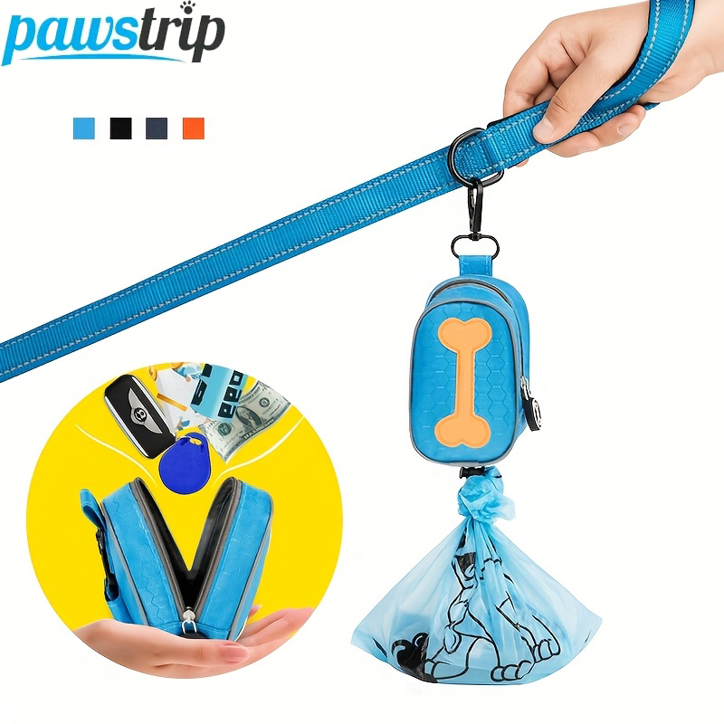 Poop Bag Dispenser - Portable Bone-shaped Dog Waste Bag Dispenser