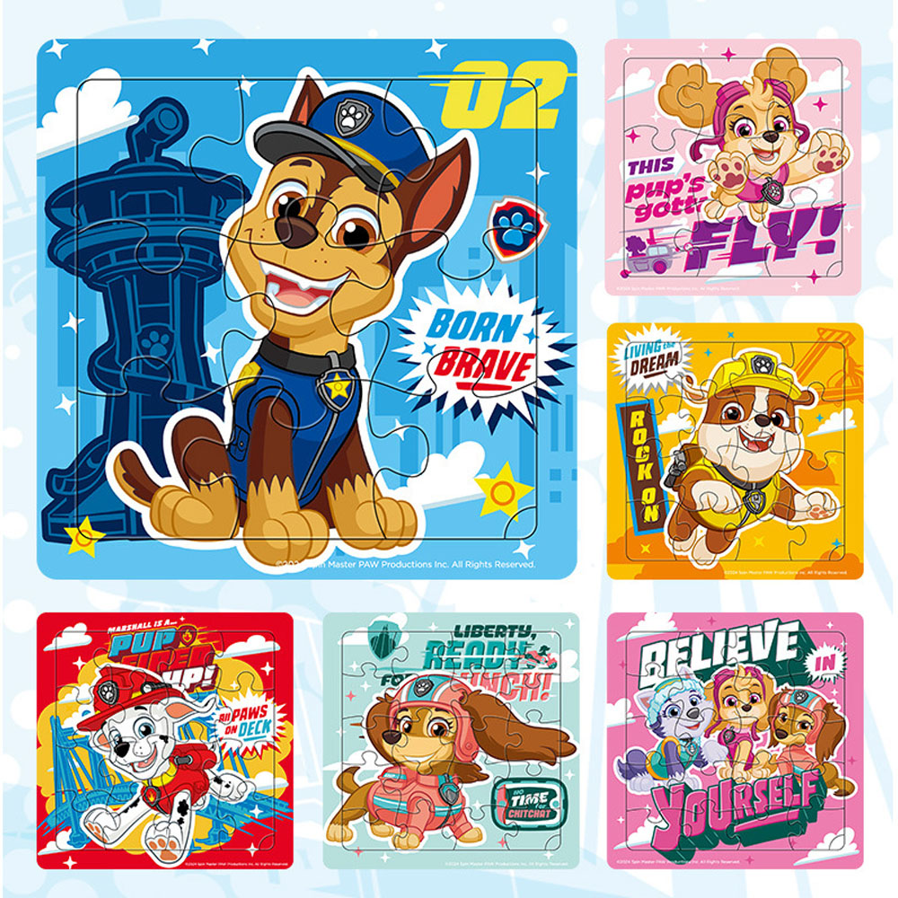 Pet Supplies Direct - Hot 6pcs Paw Patrol Vehicle Jigsaw