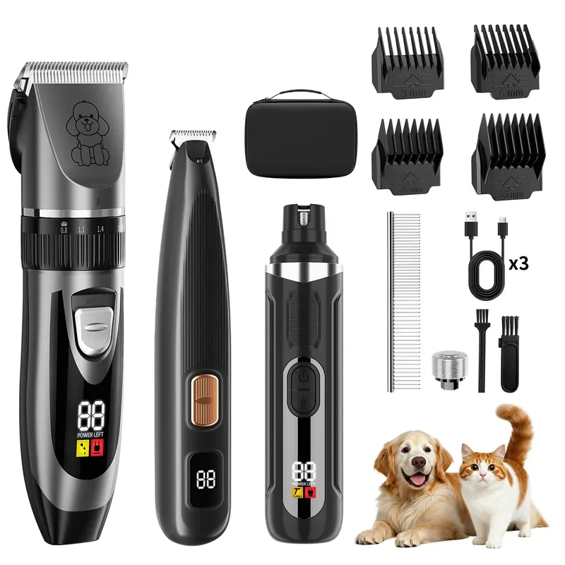 Dog Grooming Clippers - for Cordless Dog Hair Clipper Kit