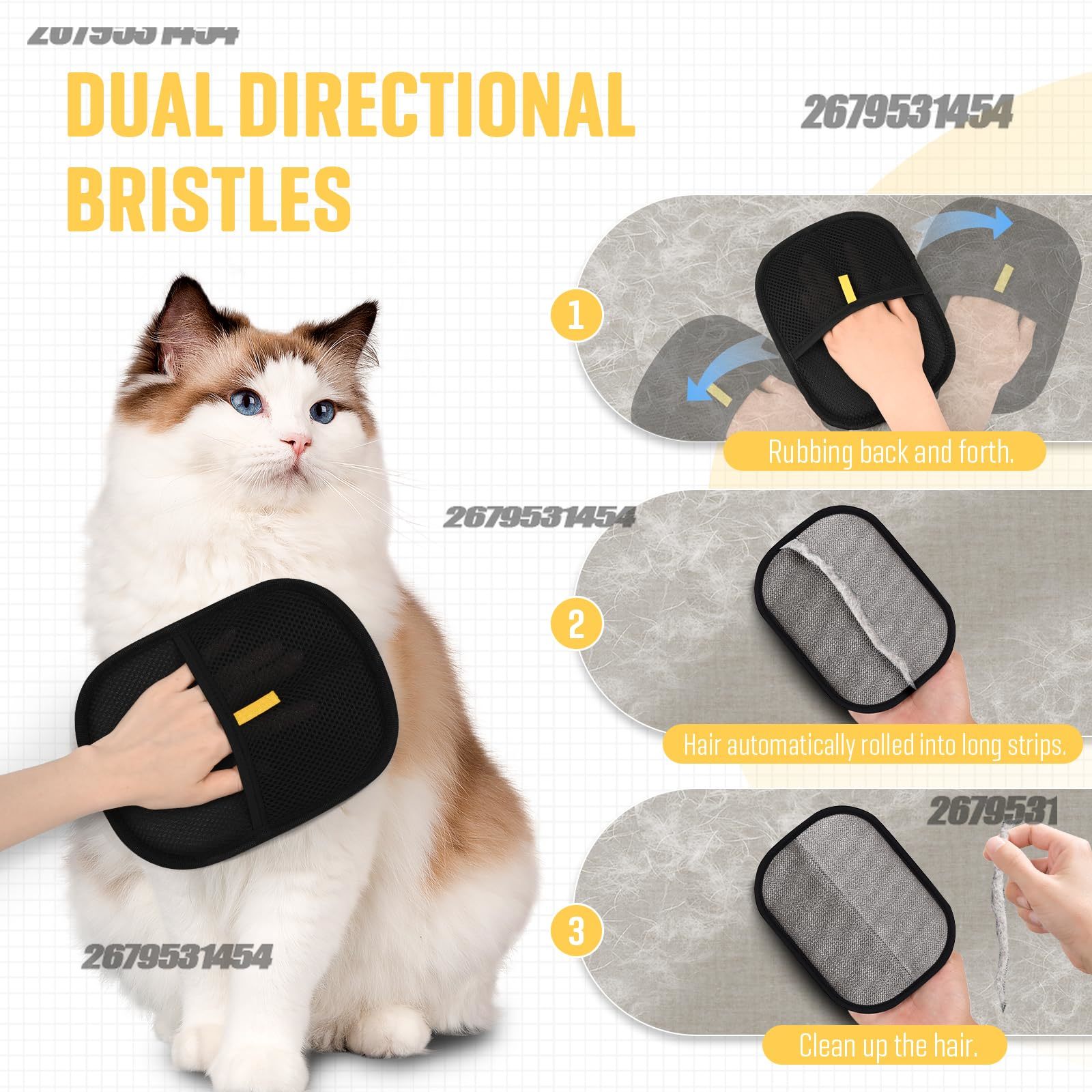 2 In 1 Static Pet Hair Removal - Pet Supplies Direct 评论和价格