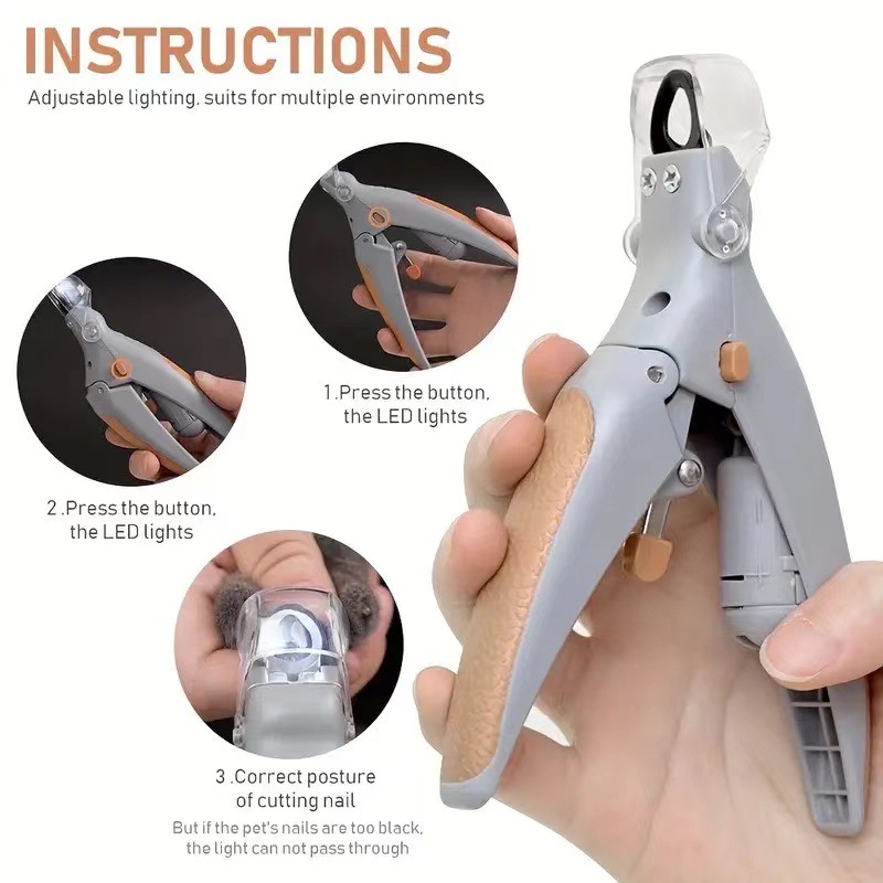 1pc illuminated LED Dog & Cat  - Dog Grooming Clippers 评论和价格