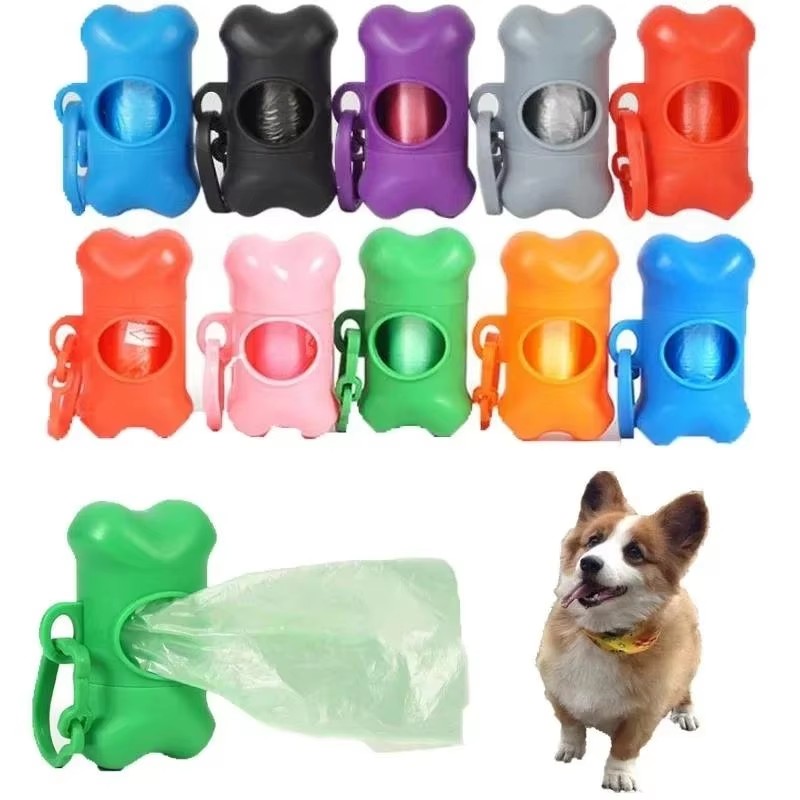 1/3pc Bone Shaped Bag Dispense - Poop Bag Dispenser 评论和价格