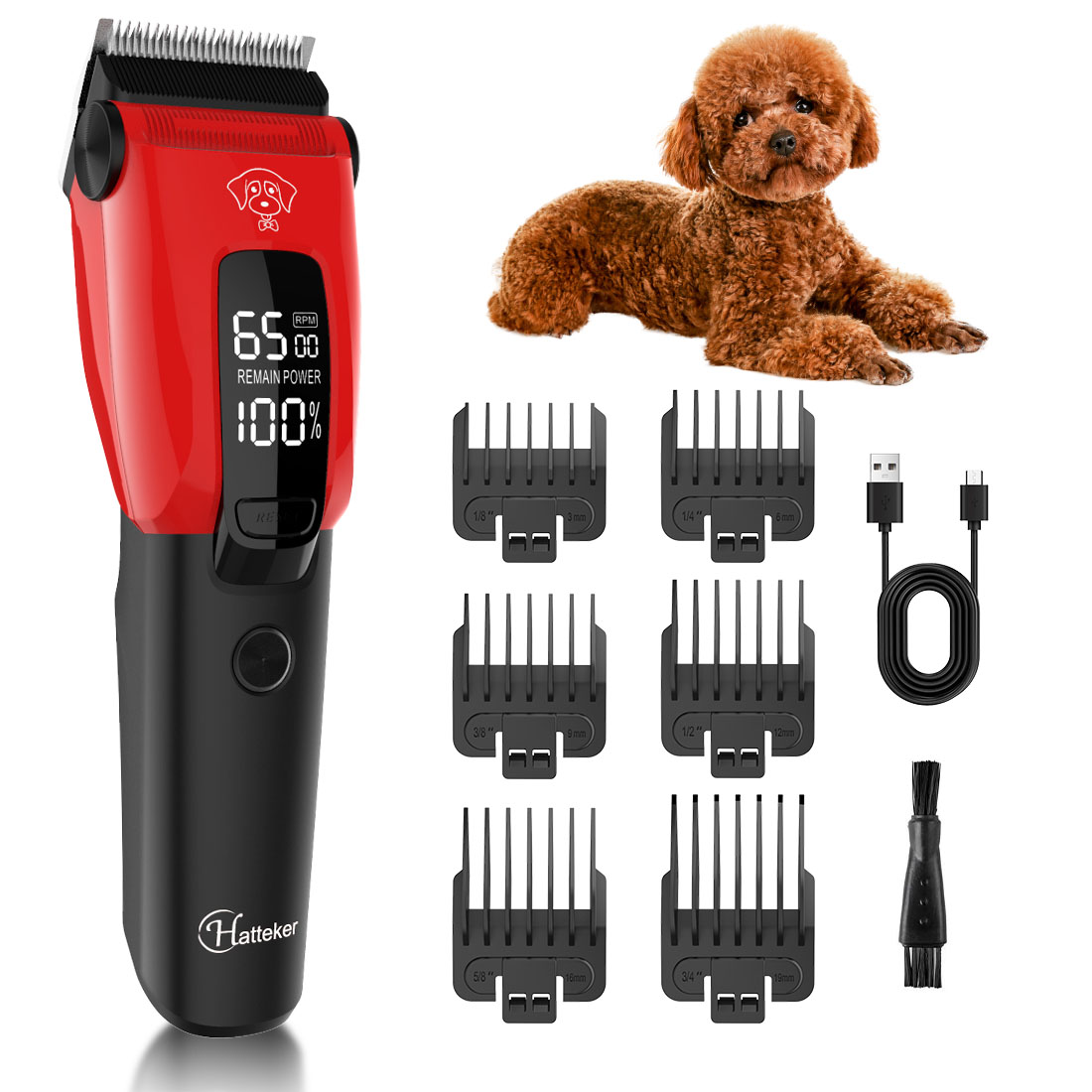 Hatteker Electric Pet Hair Cli - Dog Grooming Clippers 评论和价格