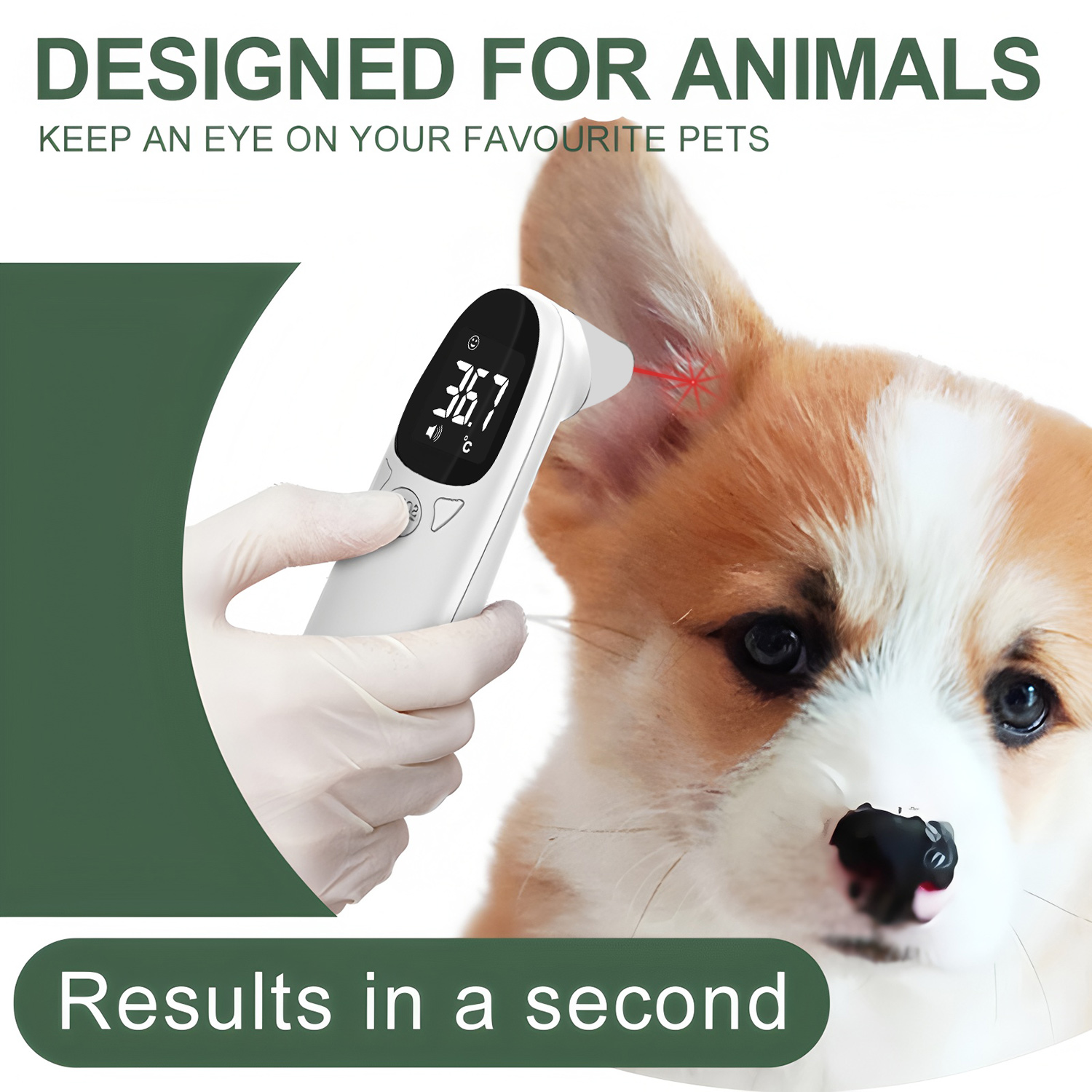 Pet Ear Digital Thermometer No - Pet Supplies Direct 评论和价格