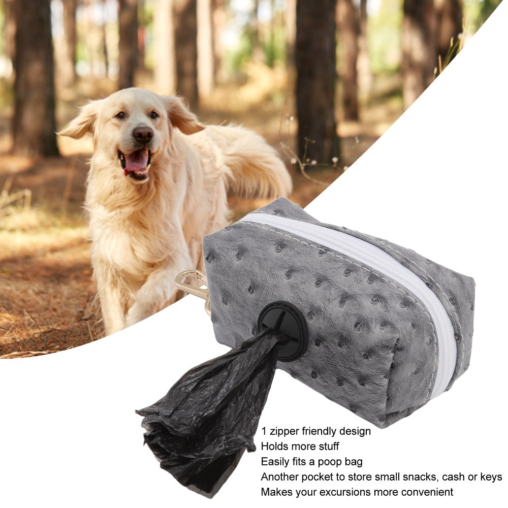 Ostrich Grain Surface Dog Poop - Poop Bag Dispenser 评论和价格