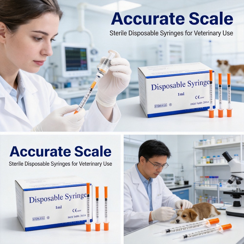 100pcs Disposable Syringe1ml 0 - Pet Supplies Direct 评论和价格