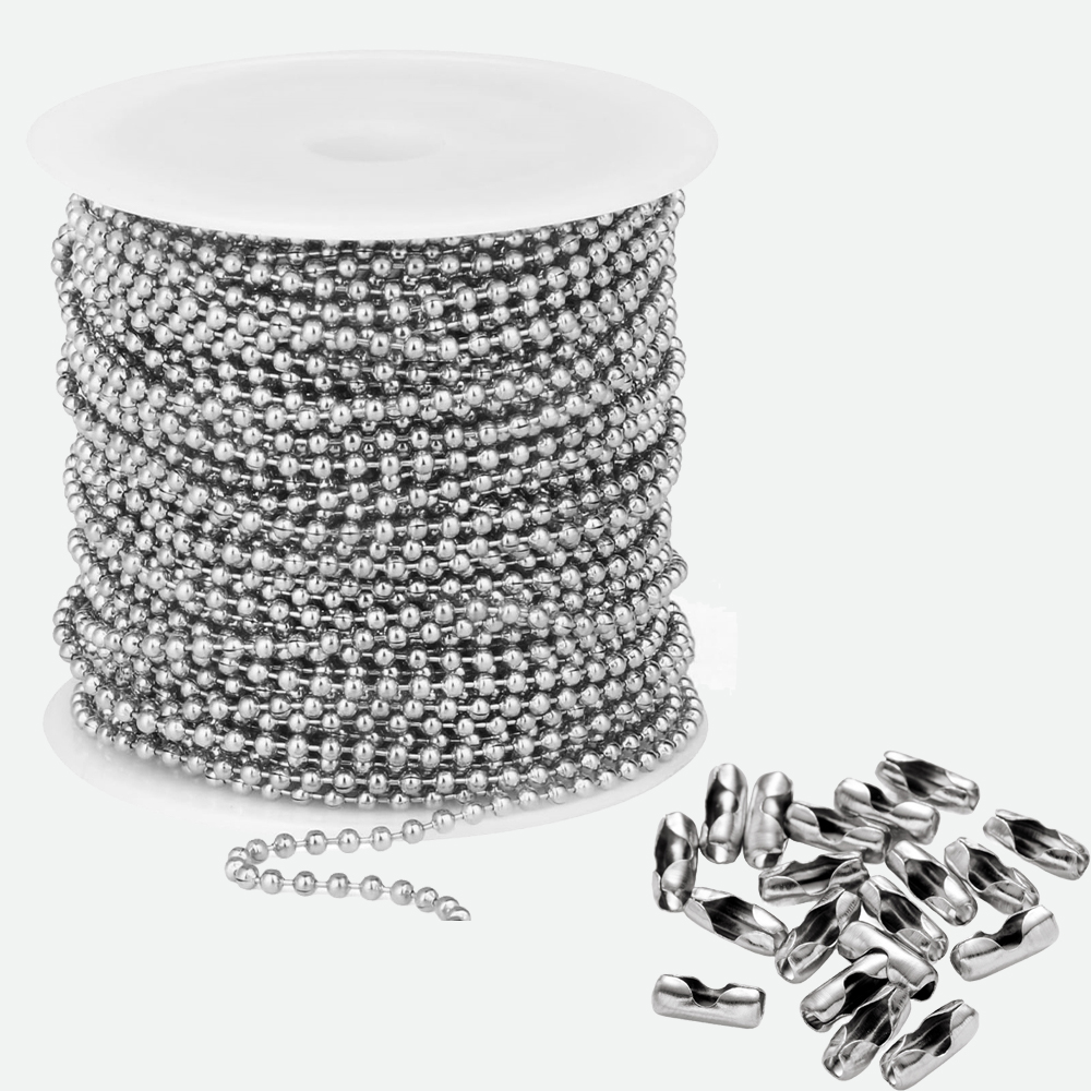 10m Stainless Steel Bead Ball  - Pet Supplies Direct 评论和价格