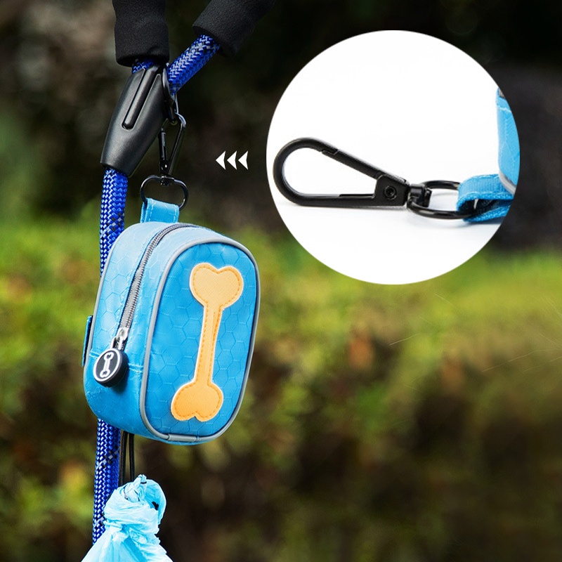 Portable Bone-shaped Dog Waste - Poop Bag Dispenser 评论和价格