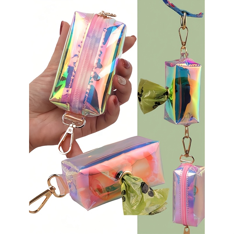1pc Holographic Reflective Dog - Poop Bag Dispenser 评论和价格