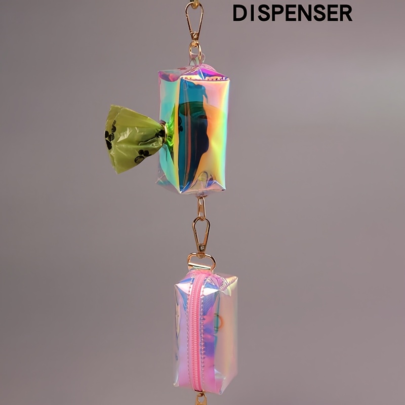 1pc Holographic Reflective Dog - Poop Bag Dispenser 评论和价格