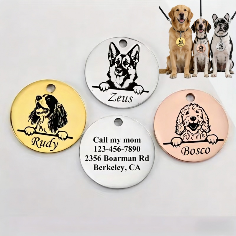 Custom Pet Name Puppy Anti-los - Pet Supplies Direct 评论和价格