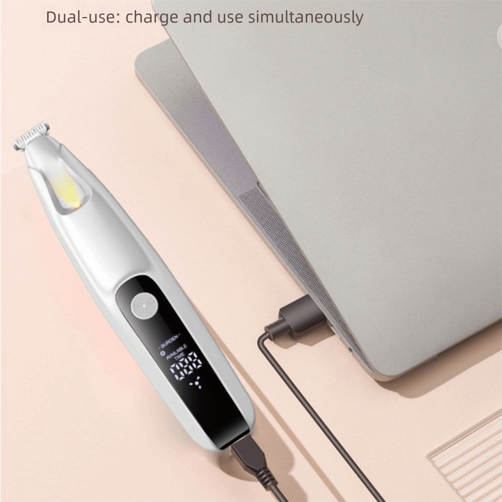 LED Dog Paw Trimmer LCD Displa - Dog Grooming Clippers 评论和价格